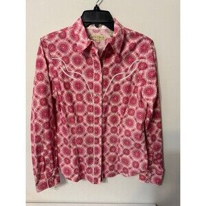 STETSON WESTERNWEAR MEDALLION FITTED SHIRT MEDIUM